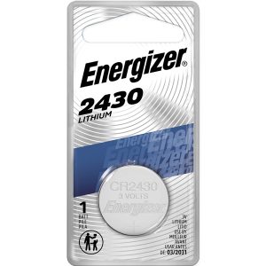 ENERGIZER ® LITHIUM COIN CR2430 BATTERIES