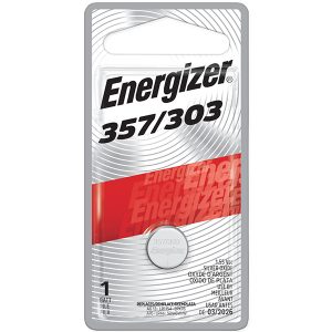 ENERGIZER ® WATCH 357/303 BATTERIES
