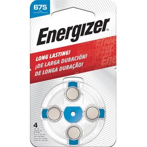 ENERGIZER ® HEARING AID AZ675 BATTERIES