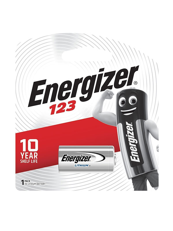 ENERGIZER ® SPECIALTY LITHIUM 123 BATTERIES