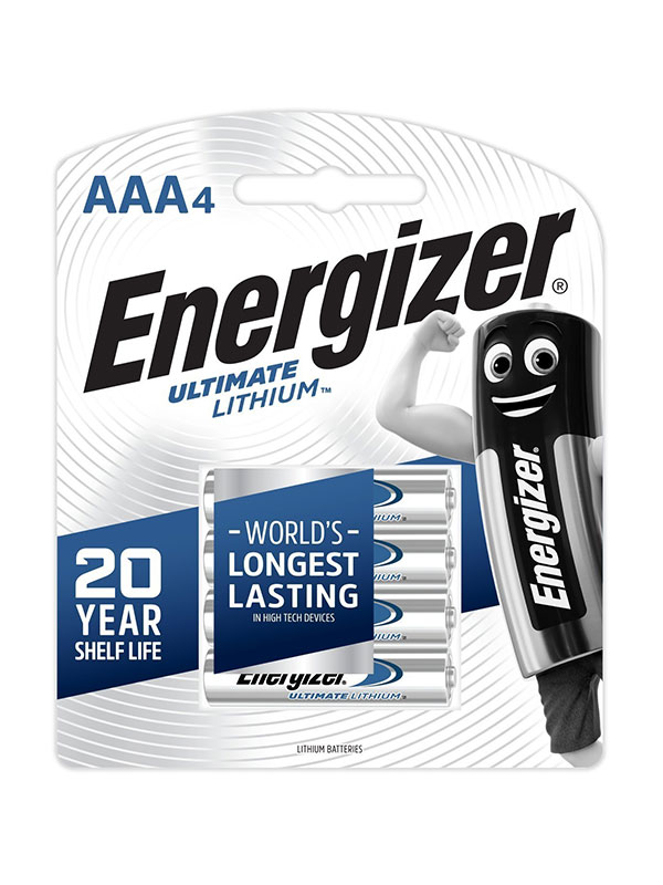 ENERGIZER® ULTIMATE LITHIUM™ AAA BATTERIES