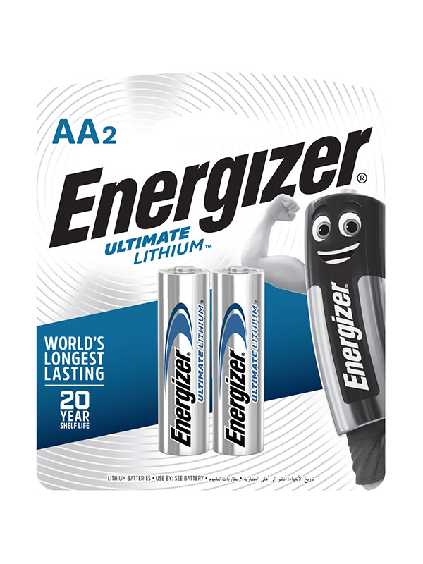 ENERGIZER ® ULTIMATE LITHIUM™ AA BATTERIES